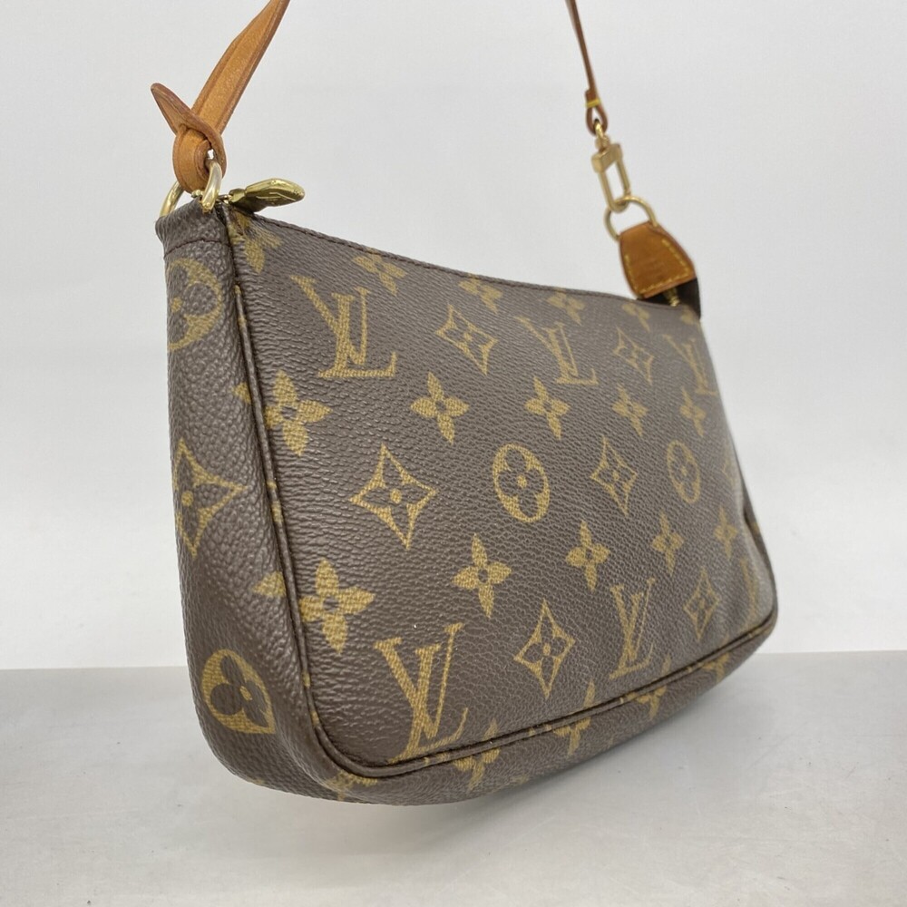Louis Vuitton Monogram Pochette Accessoires Bag/Pouch M51980 Brown Women's - Picture 2 of 11